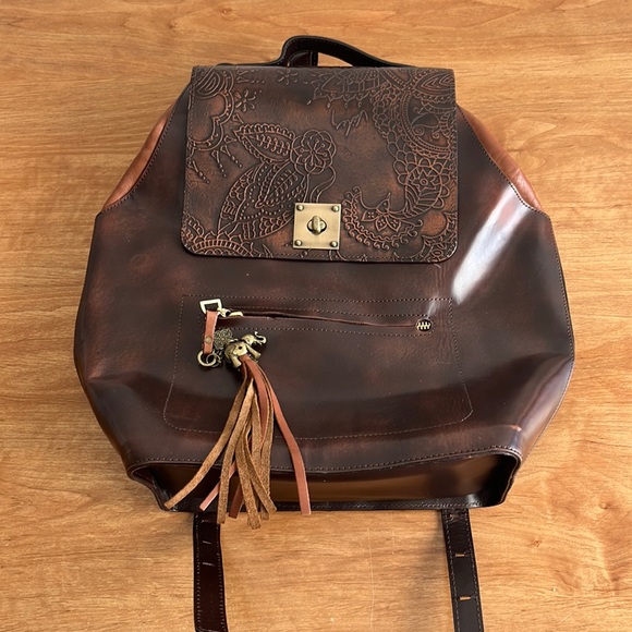 Vélez Mini Leather Backpack - Picture 1 of 6